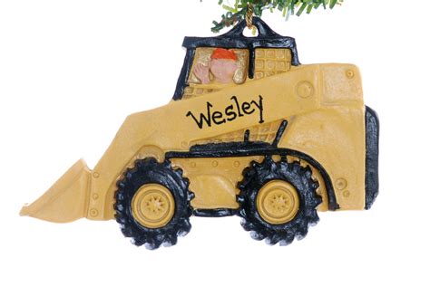 bobcat skid steer christmas ornament|Skid Steer Christmas Ornaments .